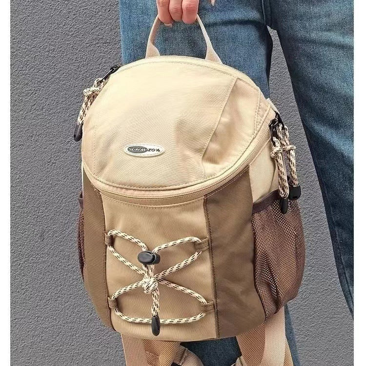 Splicing Casual And Lightweight Multipurpose Backpack