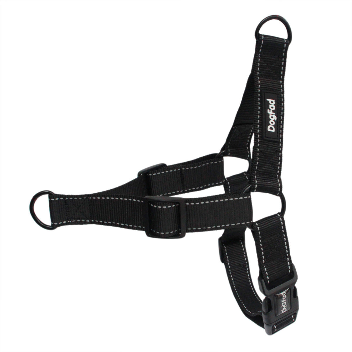 Pet Dog Night Reflective Chest Strap Collar