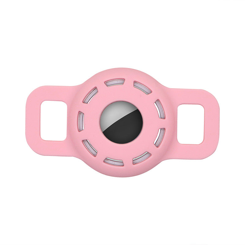Protective Sleeve Pet Anti-lost Drop Dog And Cat Collar Tracker Positioning Keychain Silicone Shell