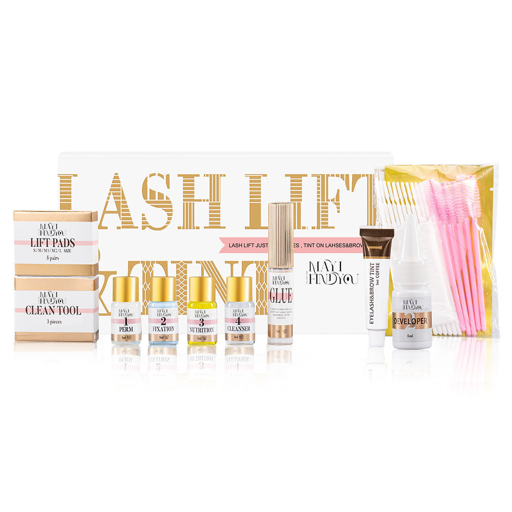 Eyebrow Dye And Eyelash Perm Suit Long-lasting Shaping Two-in-one