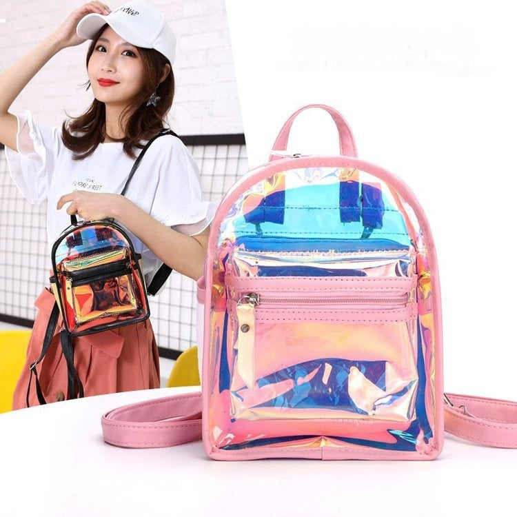 Jelly Transparent Backpack Shoulder Crossbody