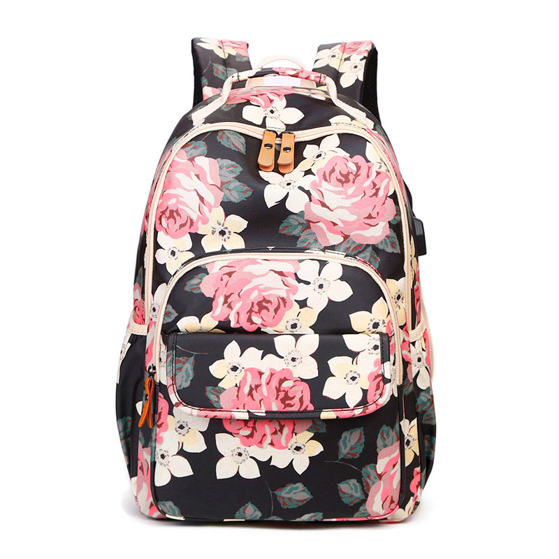 Women's Waterproof Nylon Backpack
