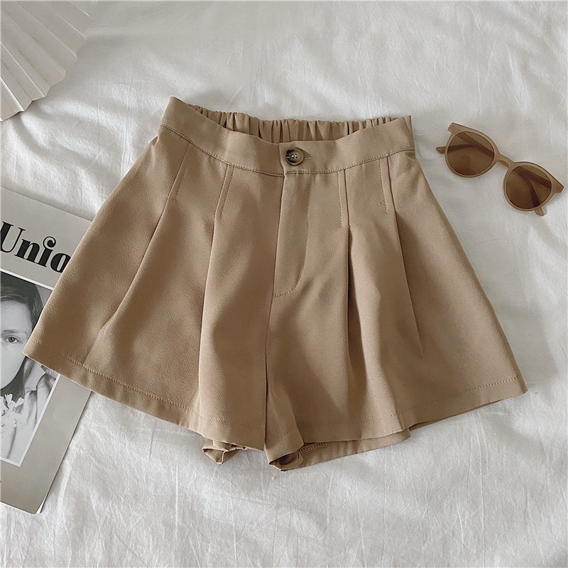 Women's Summer High Waist Loose Casual Shorts