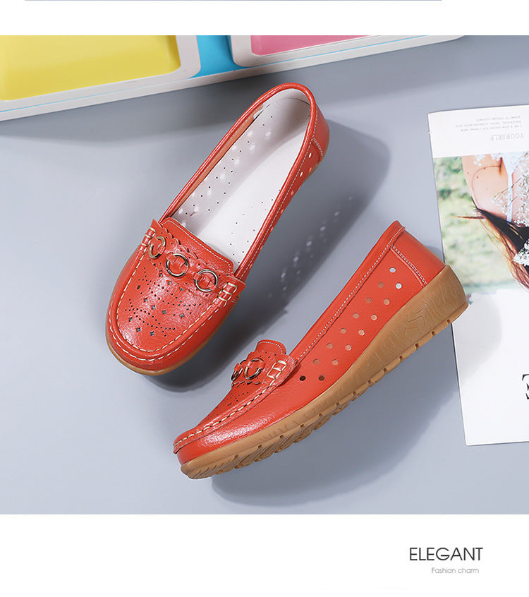 Spring And Autumn Wedge Driving Plus Size Maternity Shoes