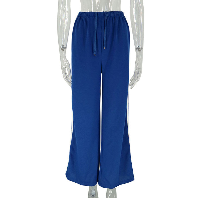Loose Casual Straight-leg Sports Pants Female