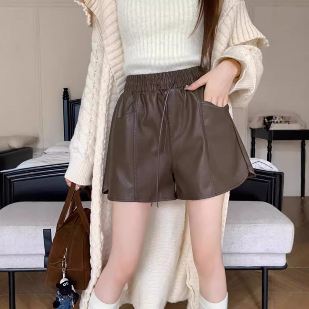 High-waisted Loose-fit Casual And Versatile Shorts