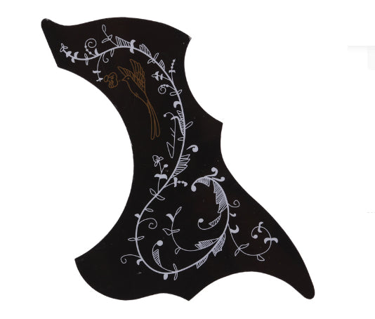 Thickened retro folk acoustic guitar big guard