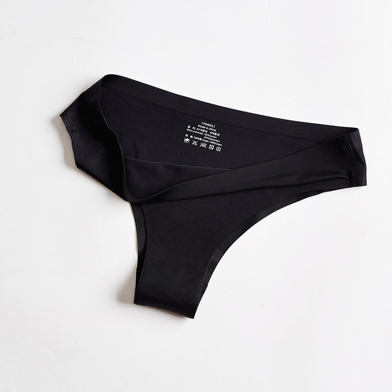 Ice Silk Seamless One Piece Women's Panties