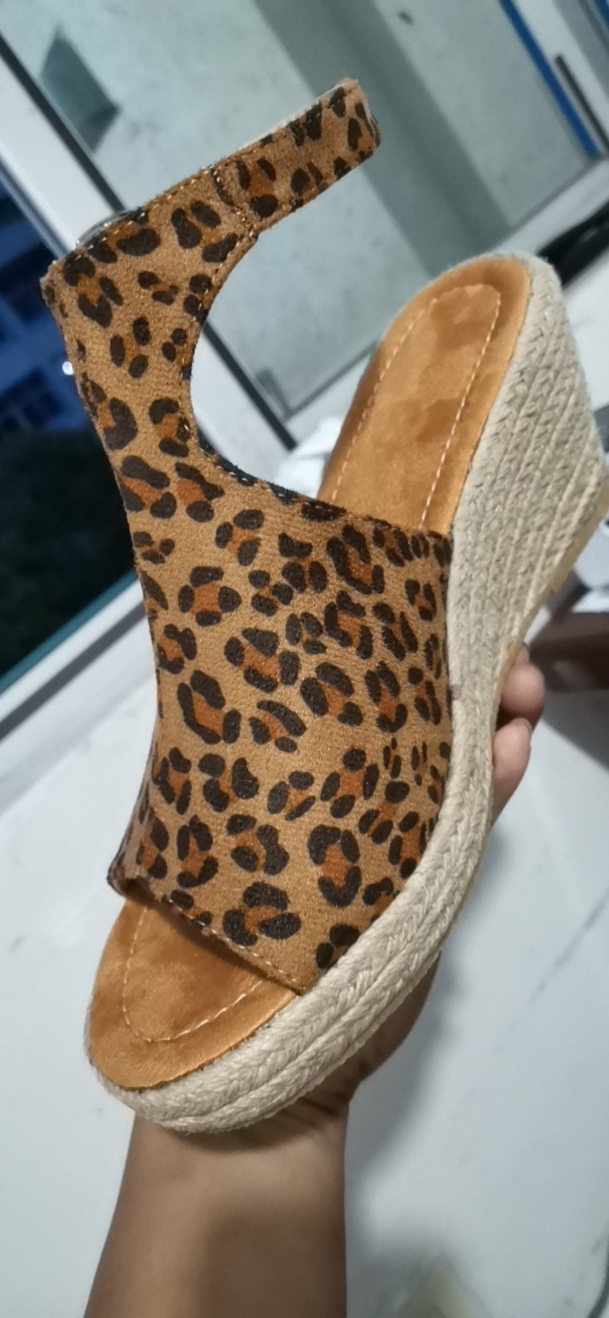 Women's Sandals Platform Wedge Heel Fish Mouth Sandals