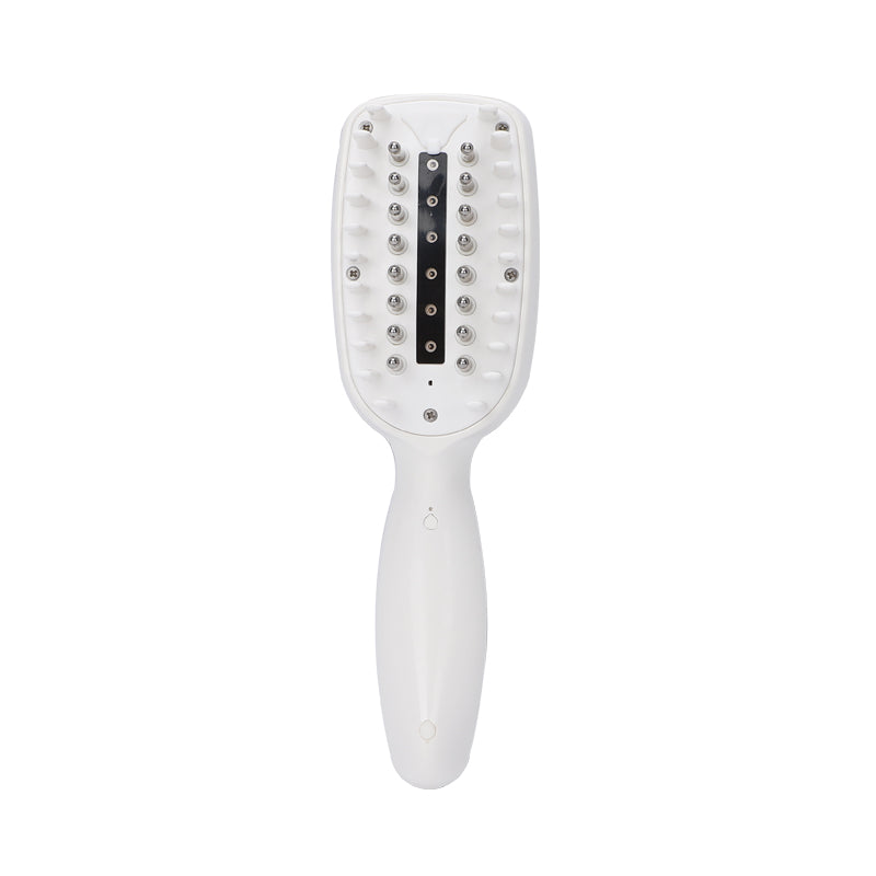 Laser application combing scalp application device
