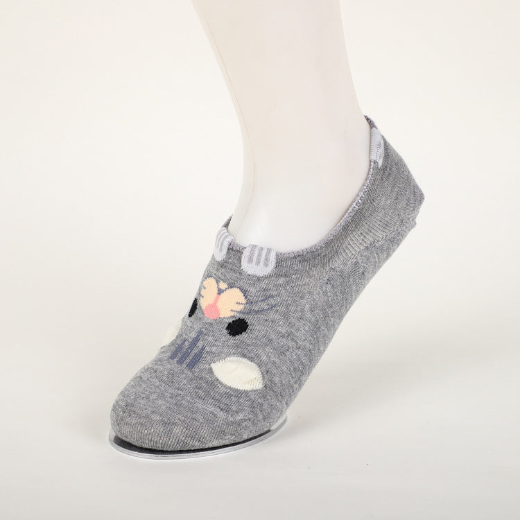 Cute cartoon little mouse boat socks