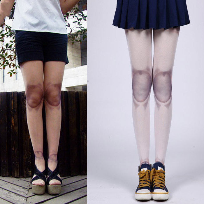 Loli humanoid printed pantyhose