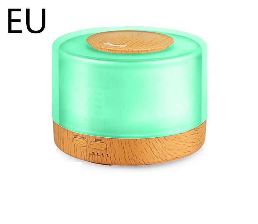 Large Capacity Remote Control Wood Grain Aroma Diffuser