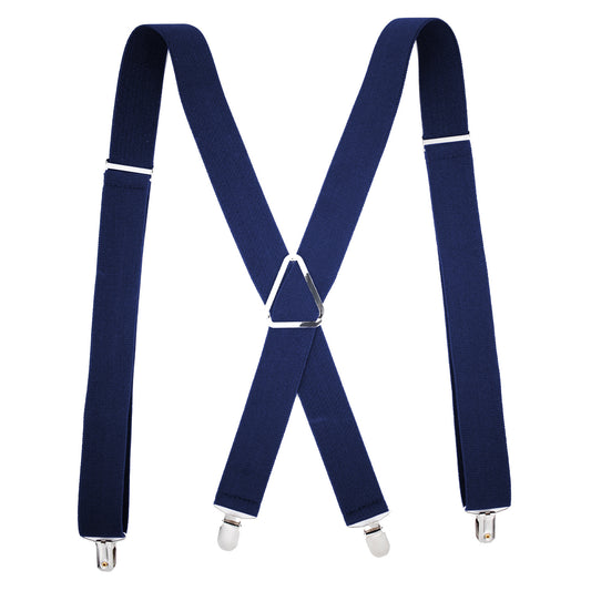 Monochrome Elastic Adult Strap With Iron Triangle Pitting