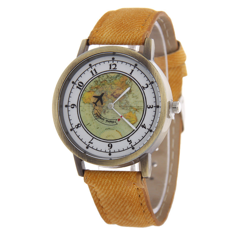 second hand canvas strap watch