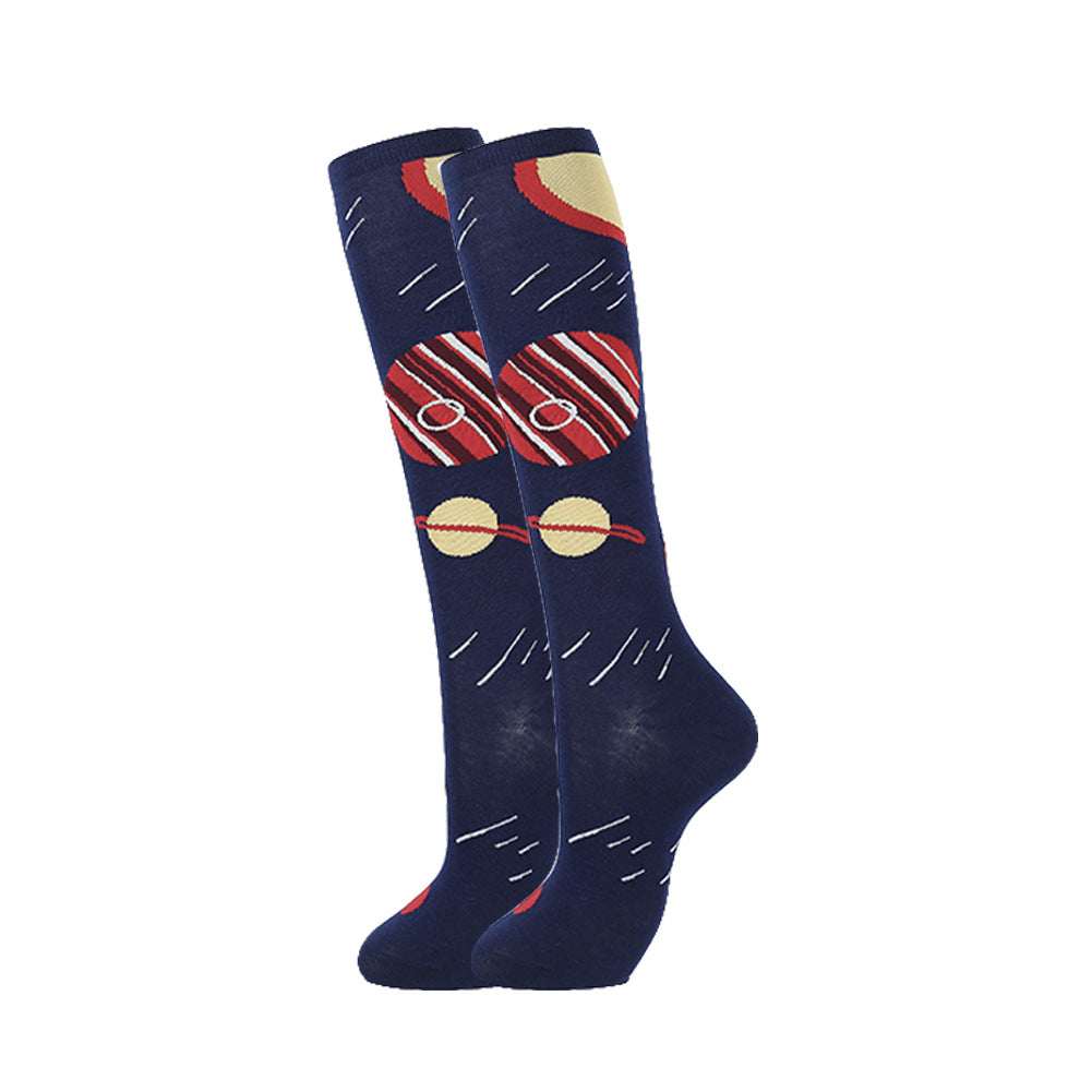 Street cartoon women's socks