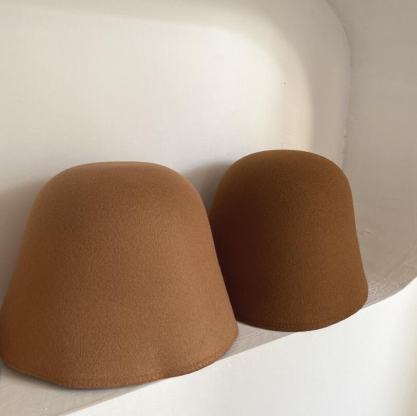Japanese Felt Color Retro Fashion Versatile Sweet Lovely Fisherman Hat
