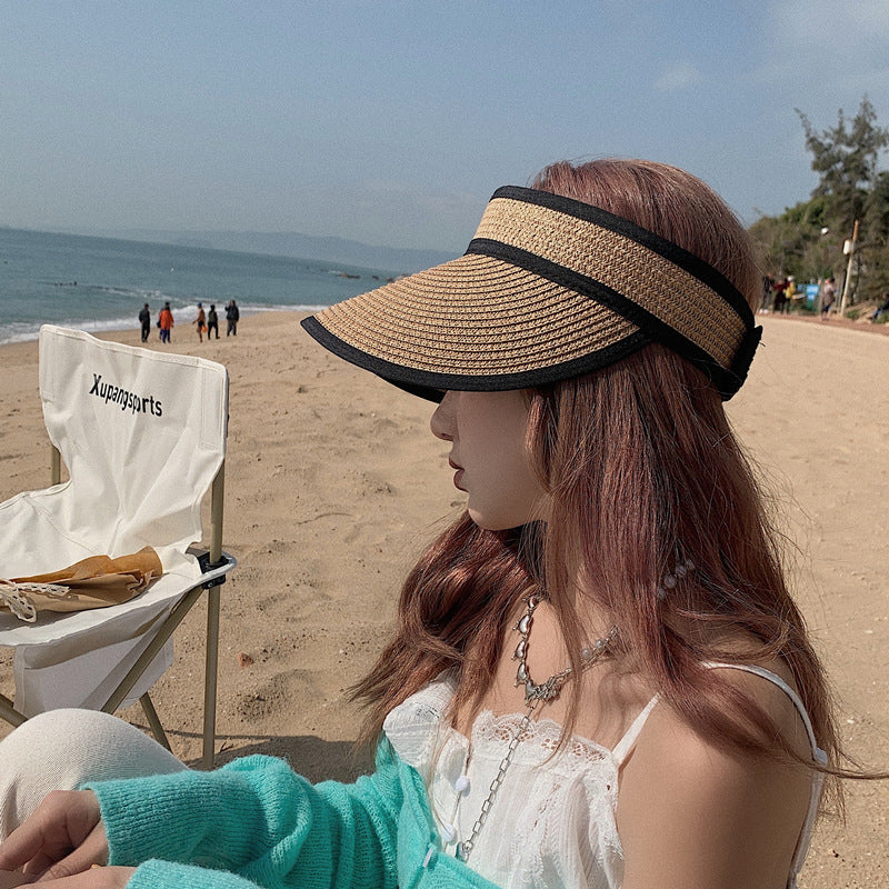 Seaside Vacation Beach Foldable Empty Top Hat