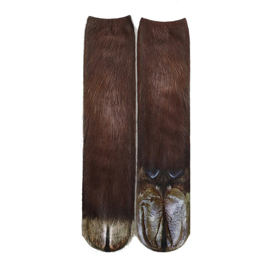 animal print socks 3D