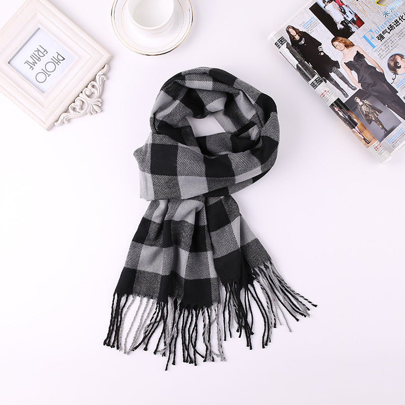 Men's European and American British style fashion bib scarf
