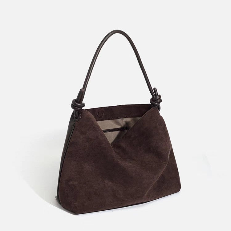 Large Capacity Commuter Shoulder Bag For Fall And Winter