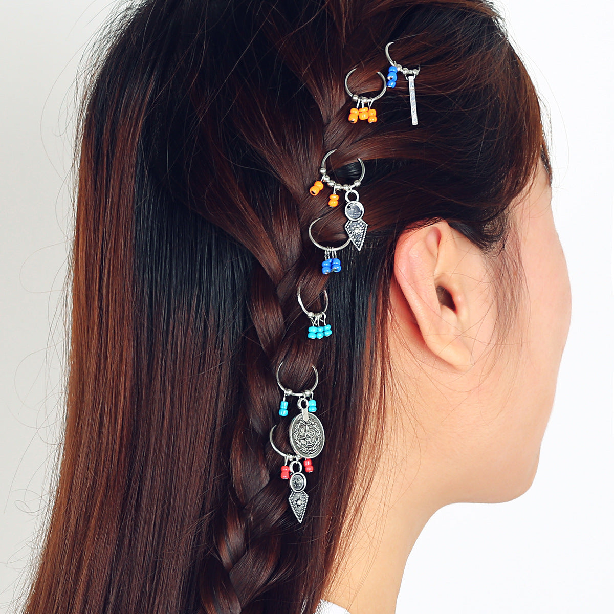 Leaf Coin DIY Pendant Hair Accessories Hairpin