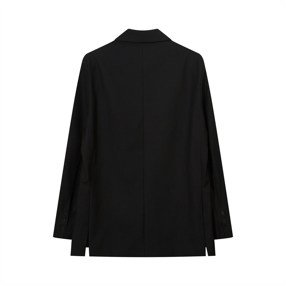 Embroidery Casual Suit Jacket Men