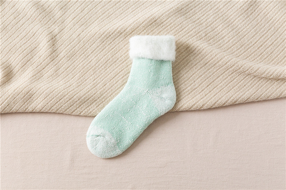 Cashmere sne-sokker til mænd i retro-stil til ældre og midaldrende