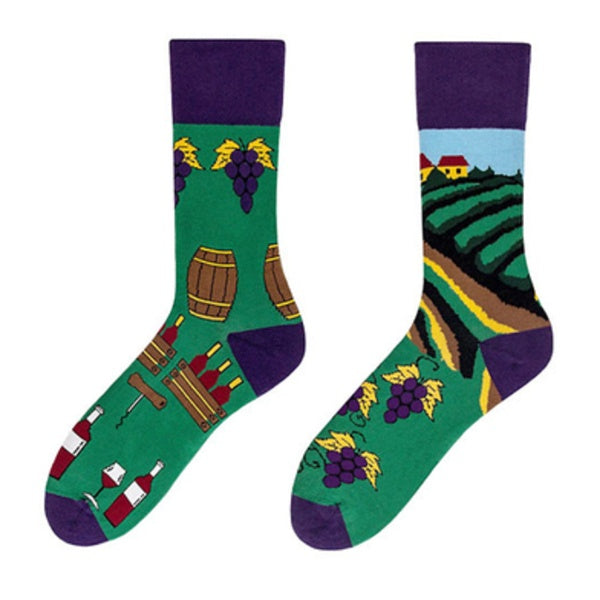 Asymmetric AB socks