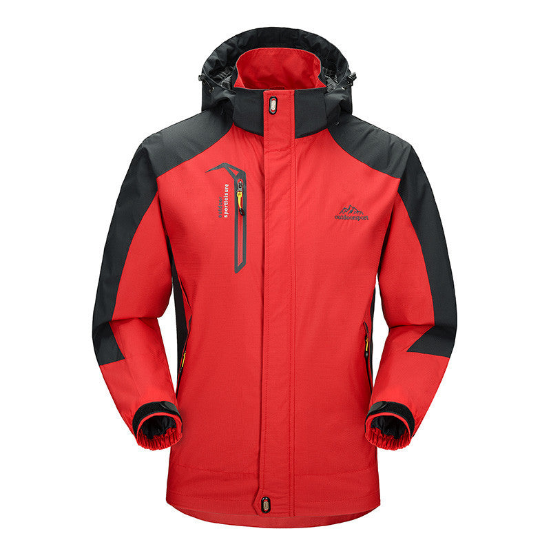 Sports hooded mountaineering