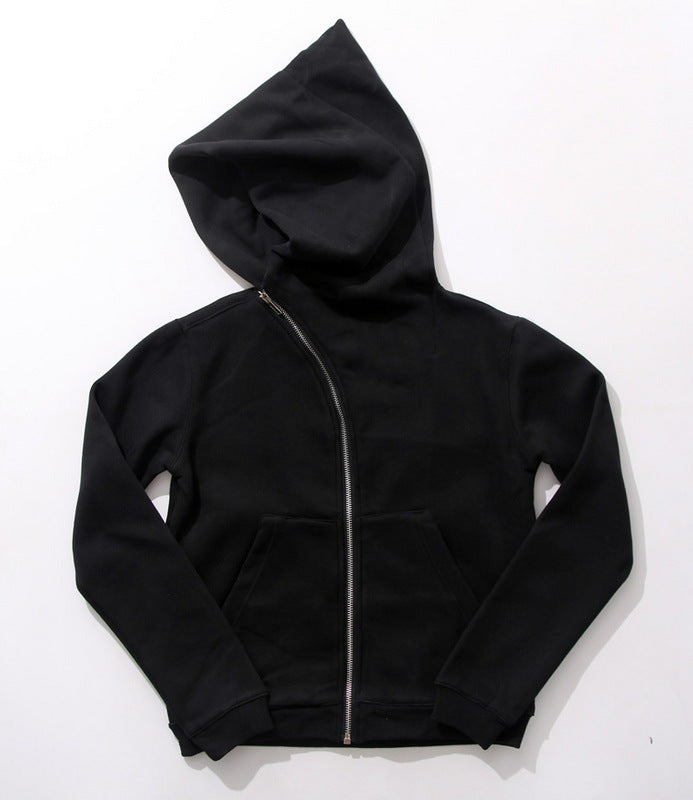 Men's cardigan sweater hoodie