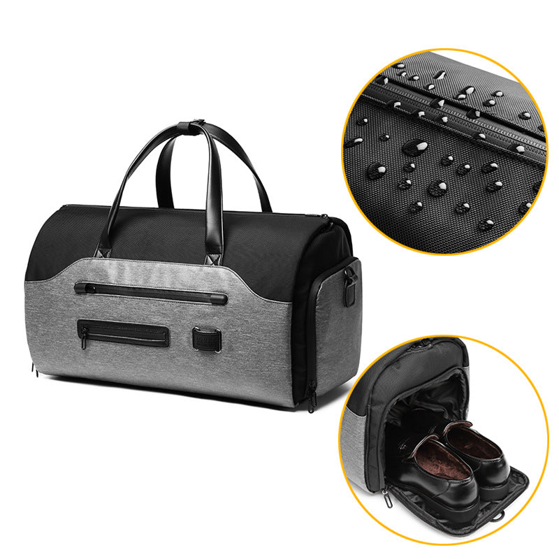Men's Business Trip Folding Large Capacity Handbag