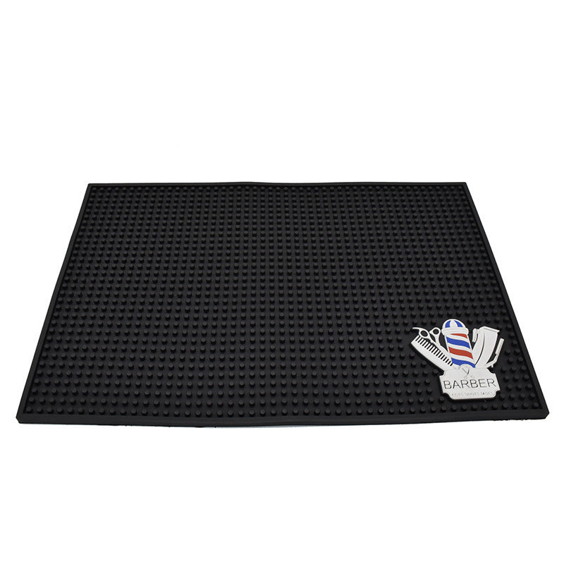 Hairdressing Tool Anti-Skid Pad, Retro Oil Head Clipper Silicone Pad