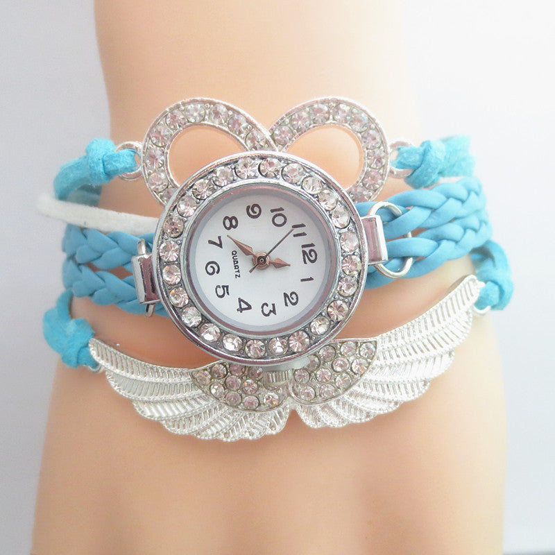 Original Diamond Inlaid Angel Wing Bracelet