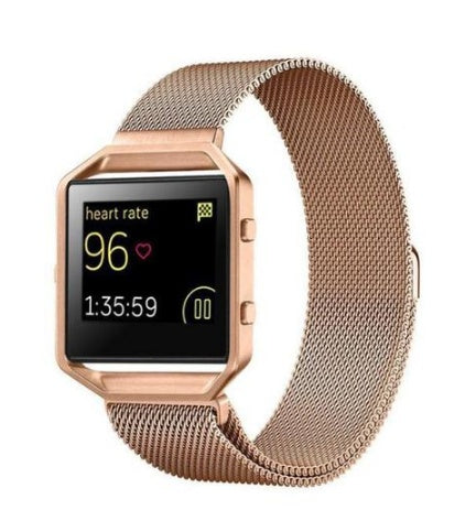 Milanese Stainless Steel Fitbit Blaze Strap