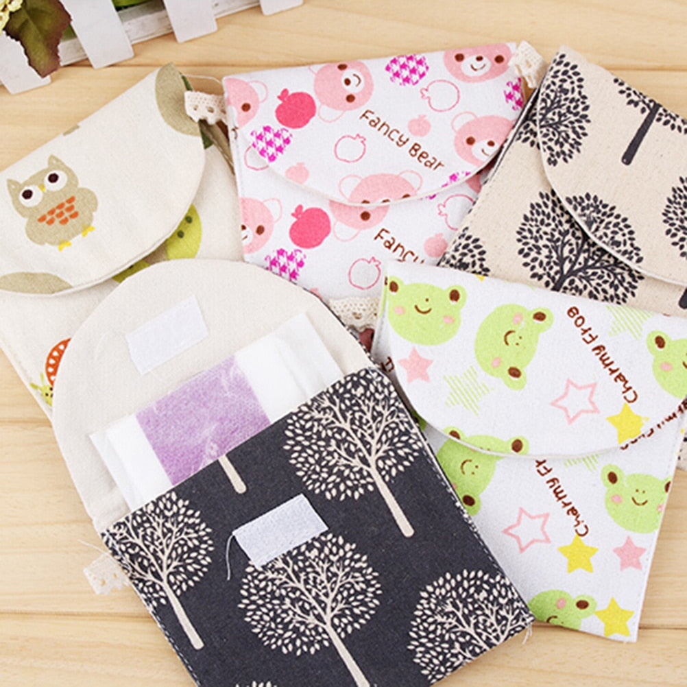 Multi-pattern sanitary pad