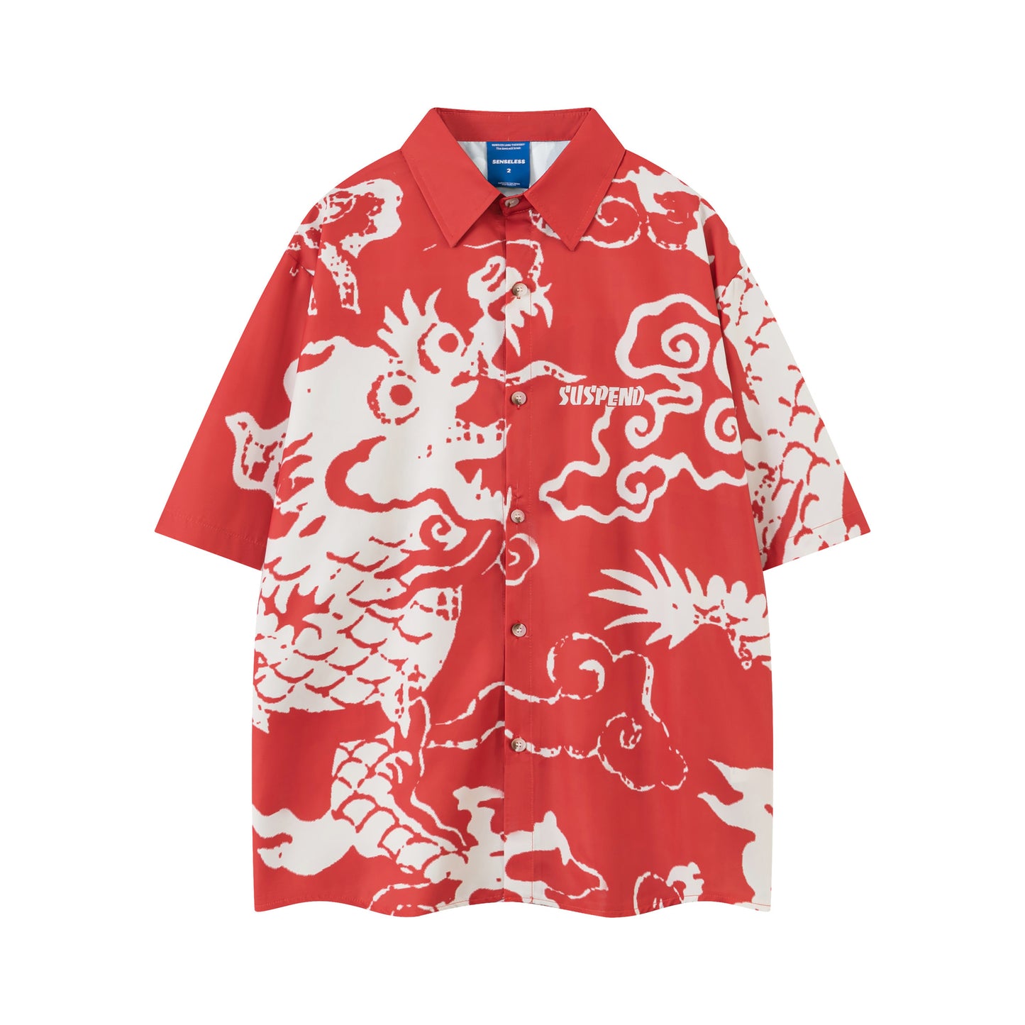 Retro Trendy Unique Casual Loose Shirt