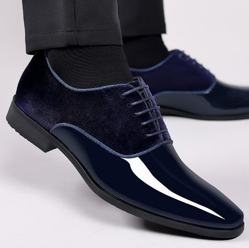 Formelle businesslædersko til mænd Lette high-end trendy herresko Lav model