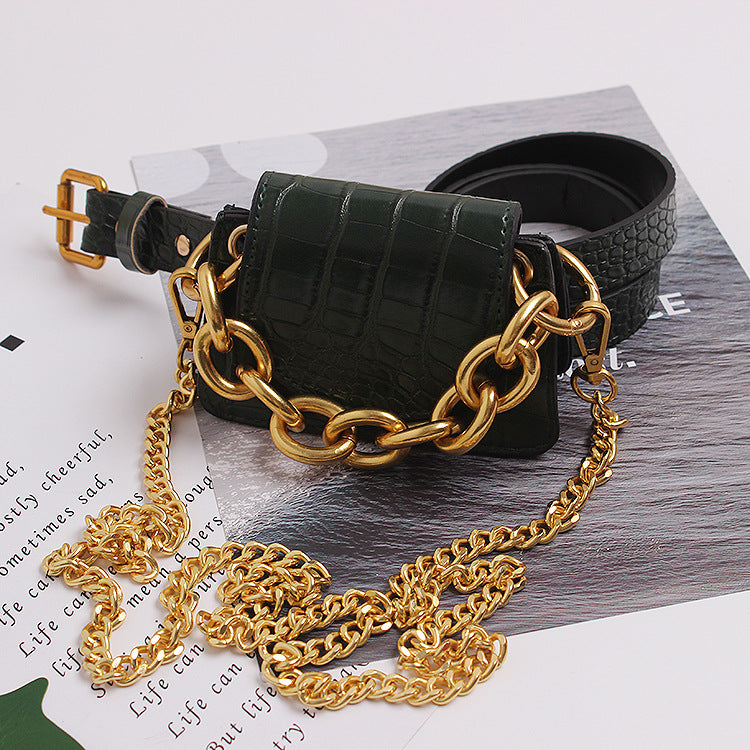 Versatile not monotonous small waist bag