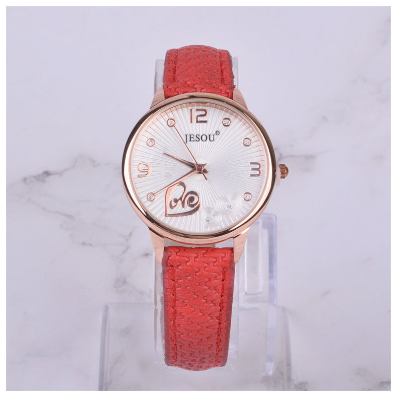 Belt Quartz Watch Boutique Set