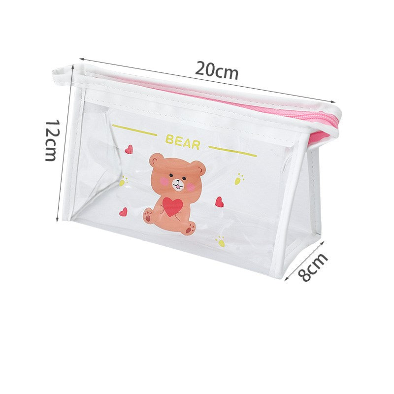 Girl simple Japanese pencil bag