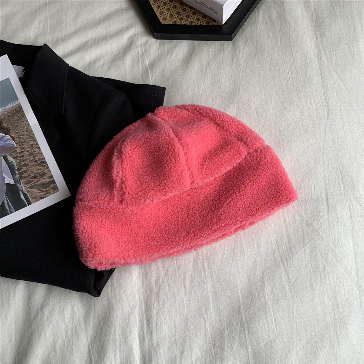 Women's Trendy New Winter Solid Color Fisherman Hat