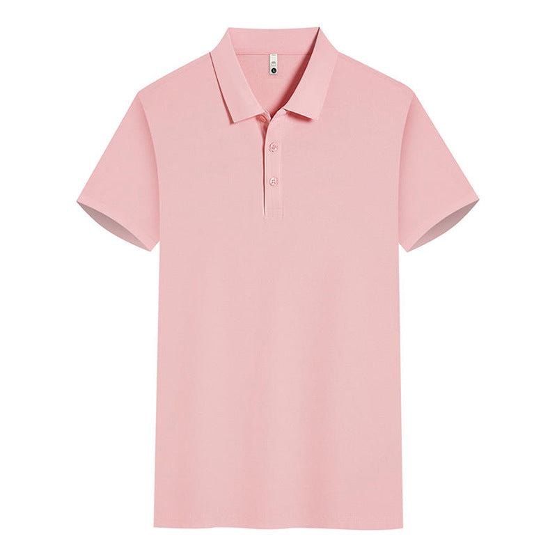 Work Clothes Lapel Short Sleeve