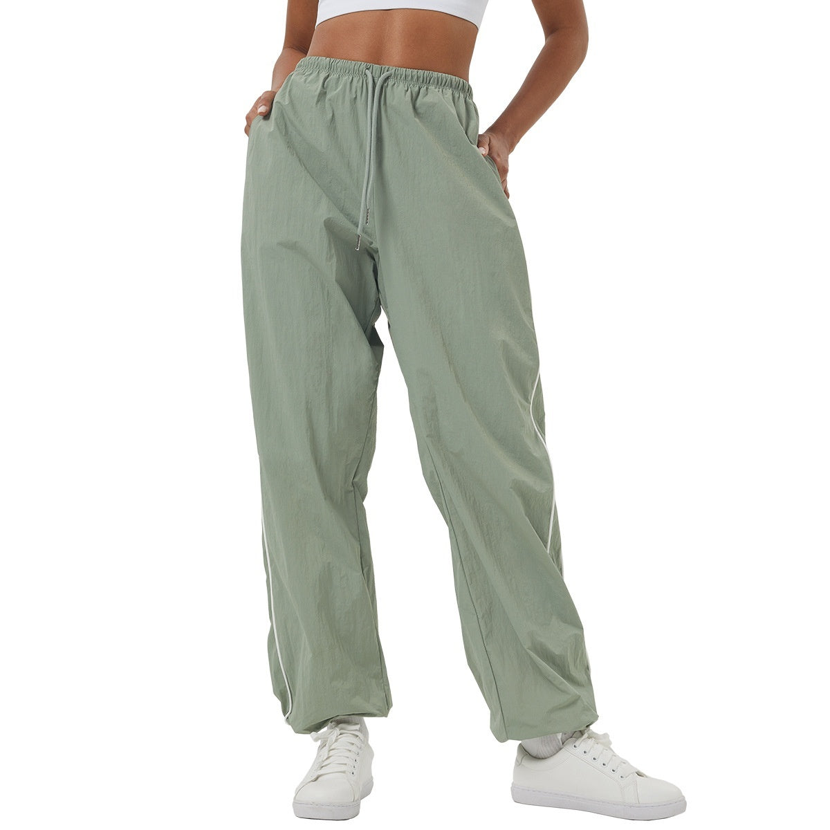 Autumn And Winter New Leisure Cargo Loose Trousers For Women