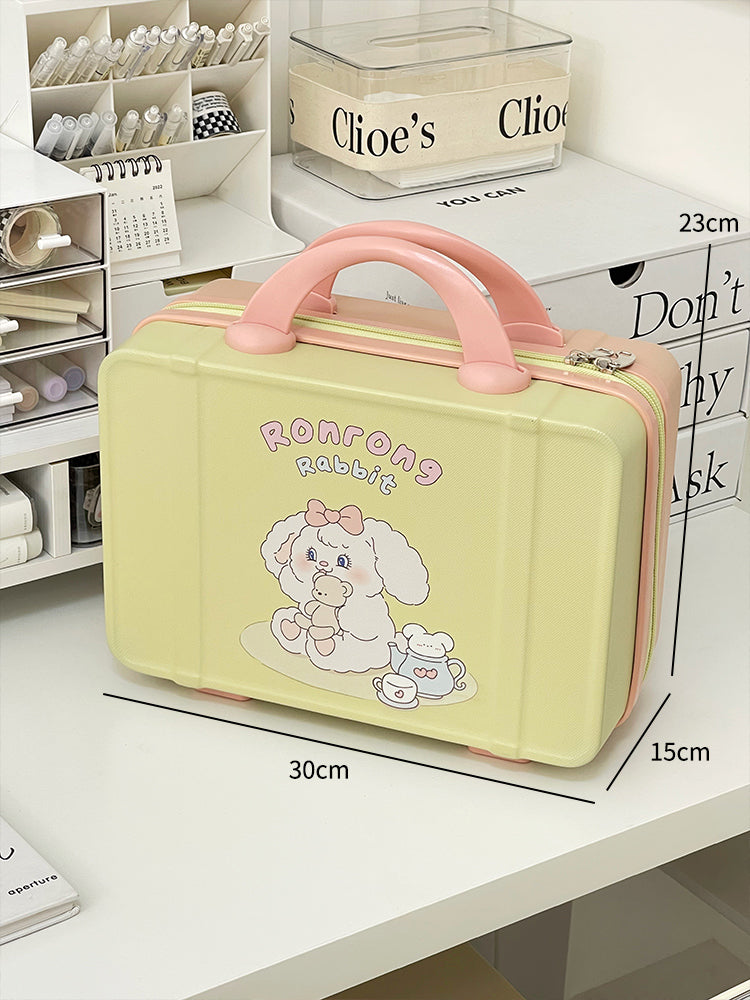 14 Inch Suitcase Makeup Case Student