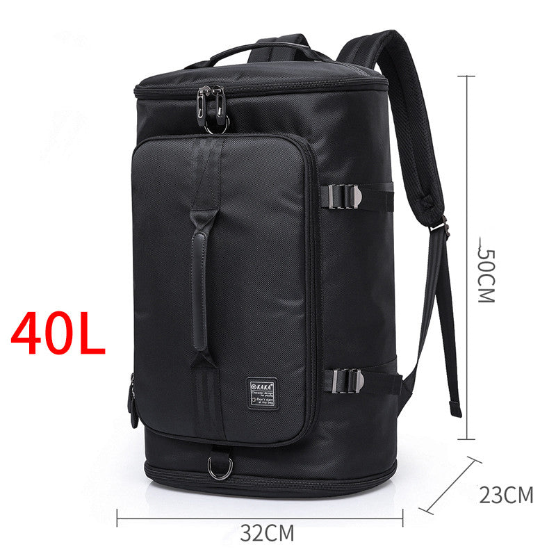 Bucket Cylinder Sports Outdoor Large Capacity Backpack