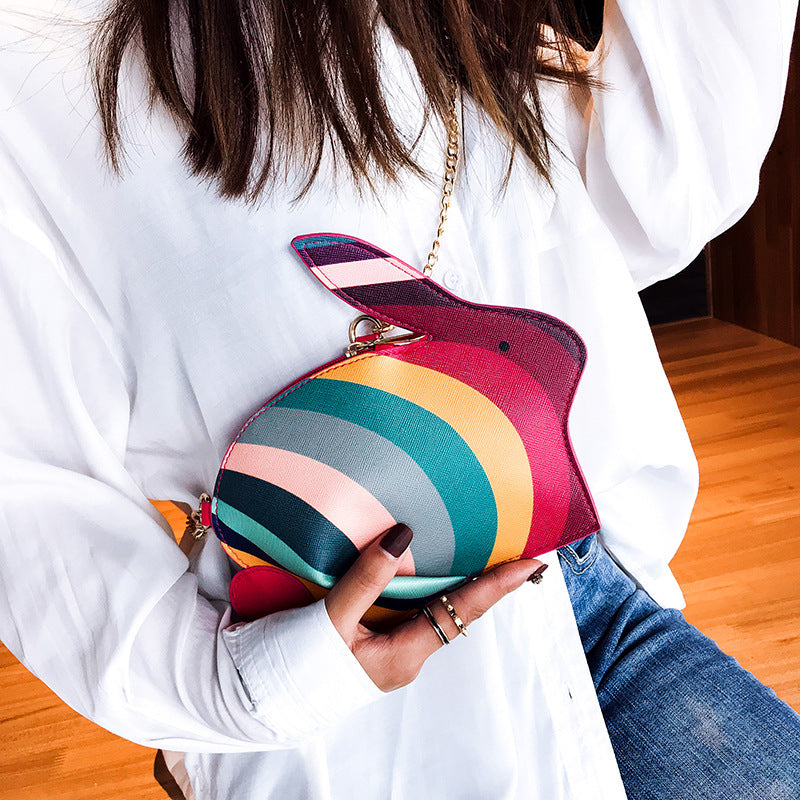 Cute girl heart small bag