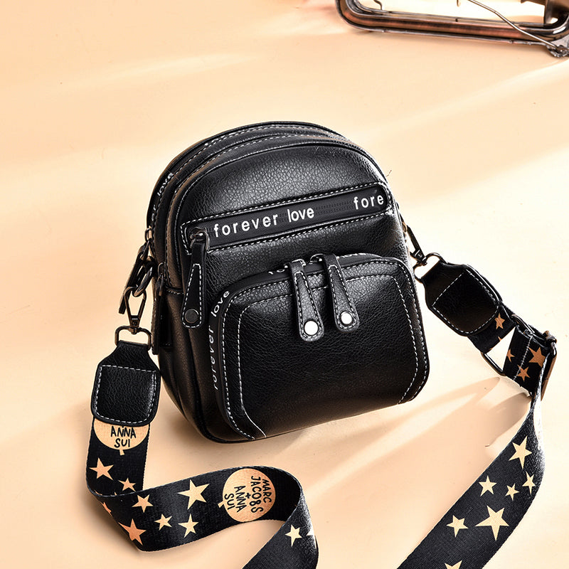 Broadband crossbody bag