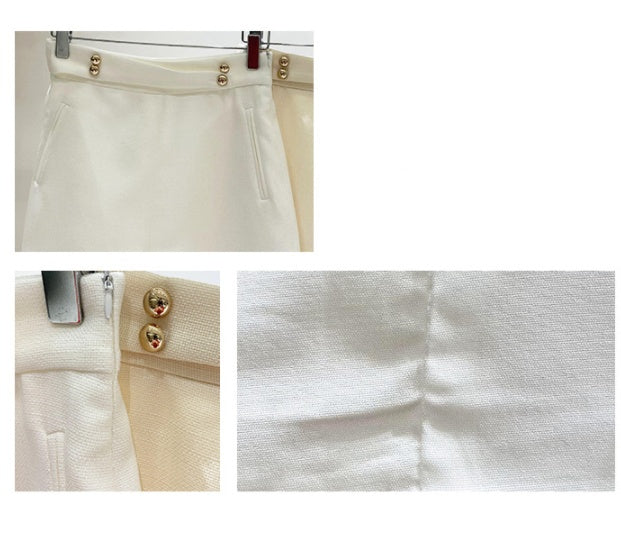 High Waist Slim Loose Trousers Straight Leg Wide Leg Trousers
