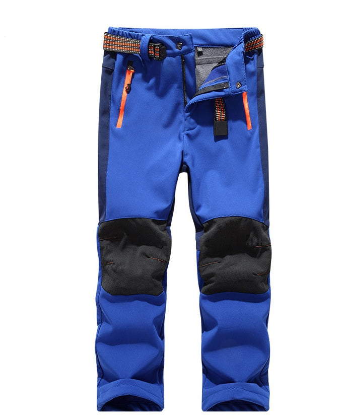 Soft shell pants children's trousers ski pants